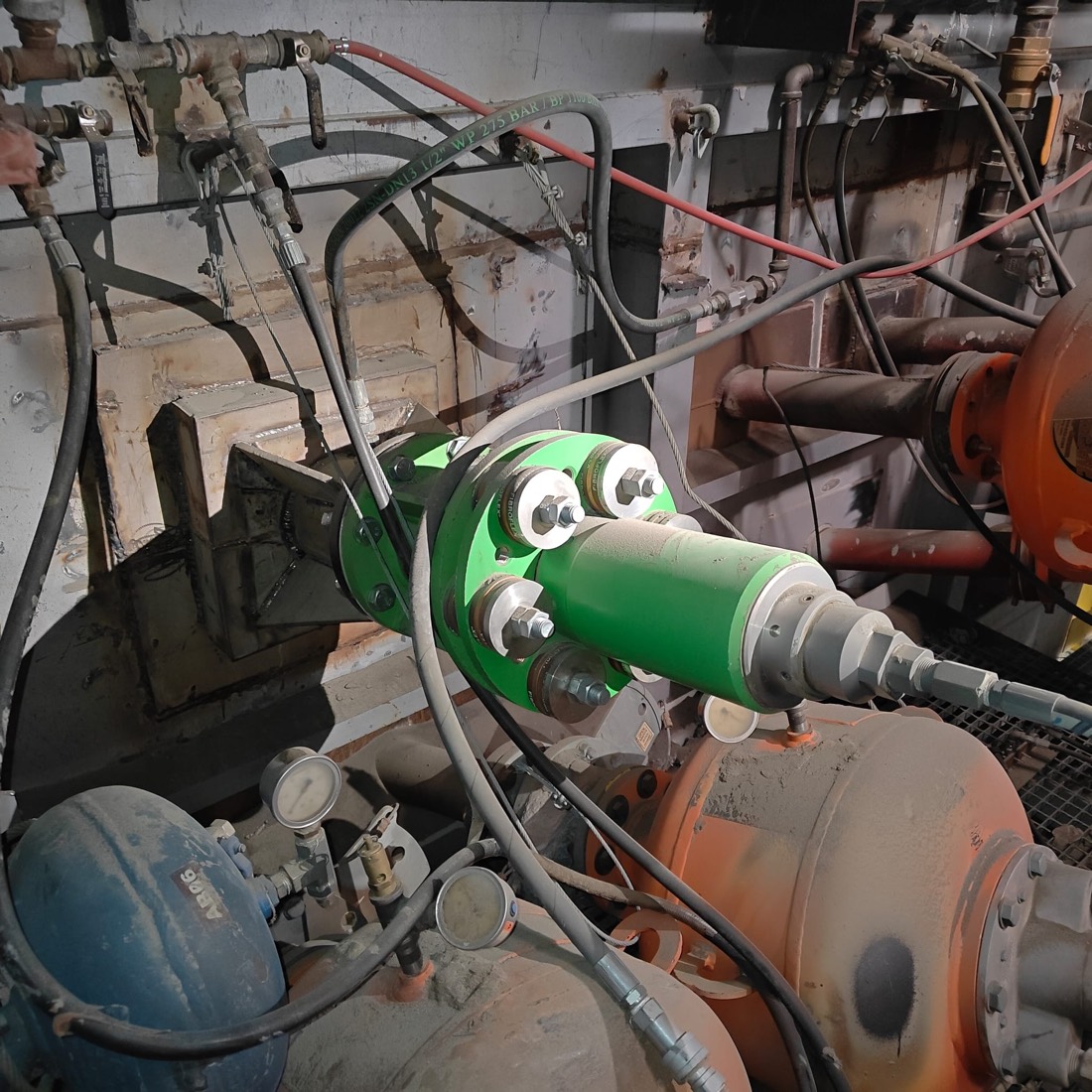 MultiPulse installation on a cement preheater